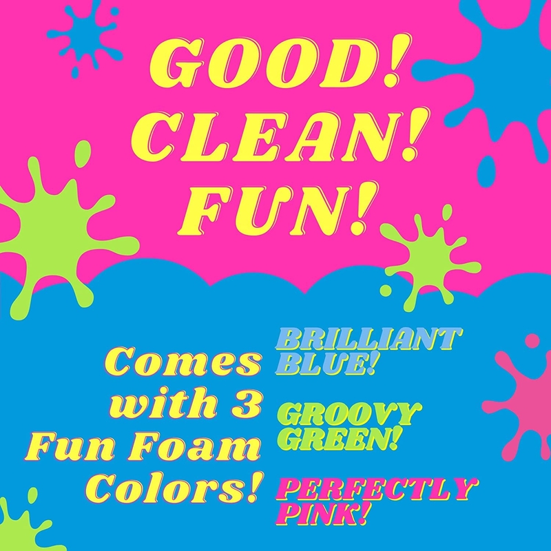 85g Multicolor Bath Foam Spray วัสดุเหล็กวิลาดเป็นมิตรกับสิ่งแวดล้อม