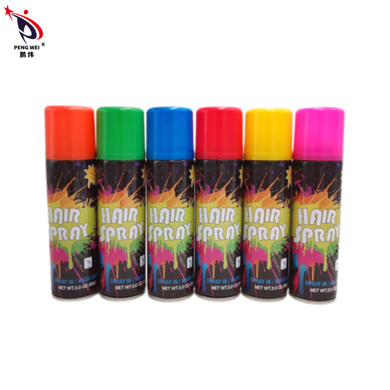 150ml Multiscene Party Hair Color Spray, สเปรย์ย้อมผมชั่วคราวที่ไม่เป็นอันตราย
