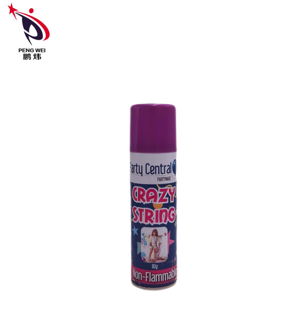 45g 50g Festival Party String Spray หลากสีพร้อมฝาพลาสติก