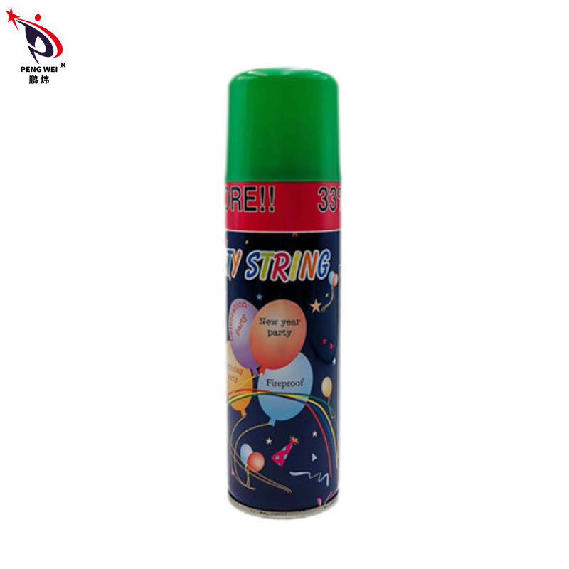 สตรีมเมอร์สเปรย์ Silly String Spray ขนาด 250 มล. คละสี