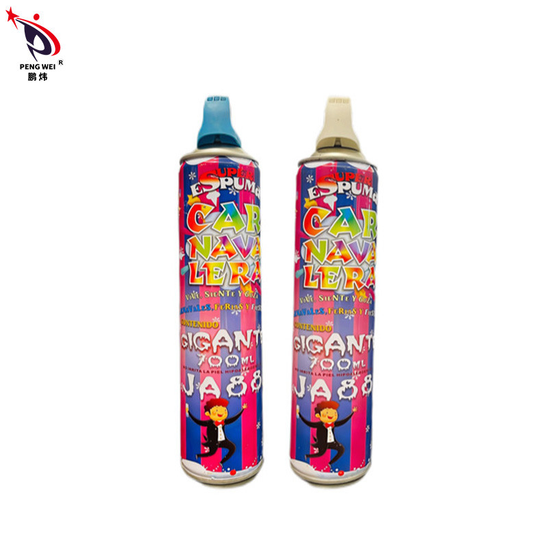 MSDS Multicolor Fake Snow Spray Can, สเปรย์หิมะต้นคริสต์มาสประดิษฐ์ปลอดสารพิษ