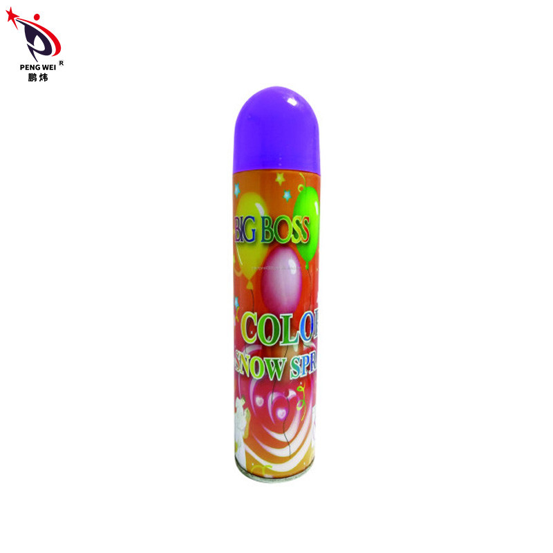 กระป๋องสเปรย์หิมะปลอมหลากสี, สเปรย์หิมะสำหรับคริสต์มาส Boss Snow Spray