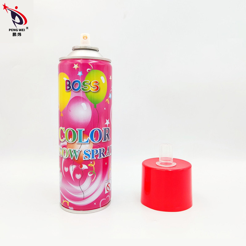 กระป๋องสเปรย์หิมะปลอมหลากสี, สเปรย์หิมะสำหรับคริสต์มาส Boss Snow Spray