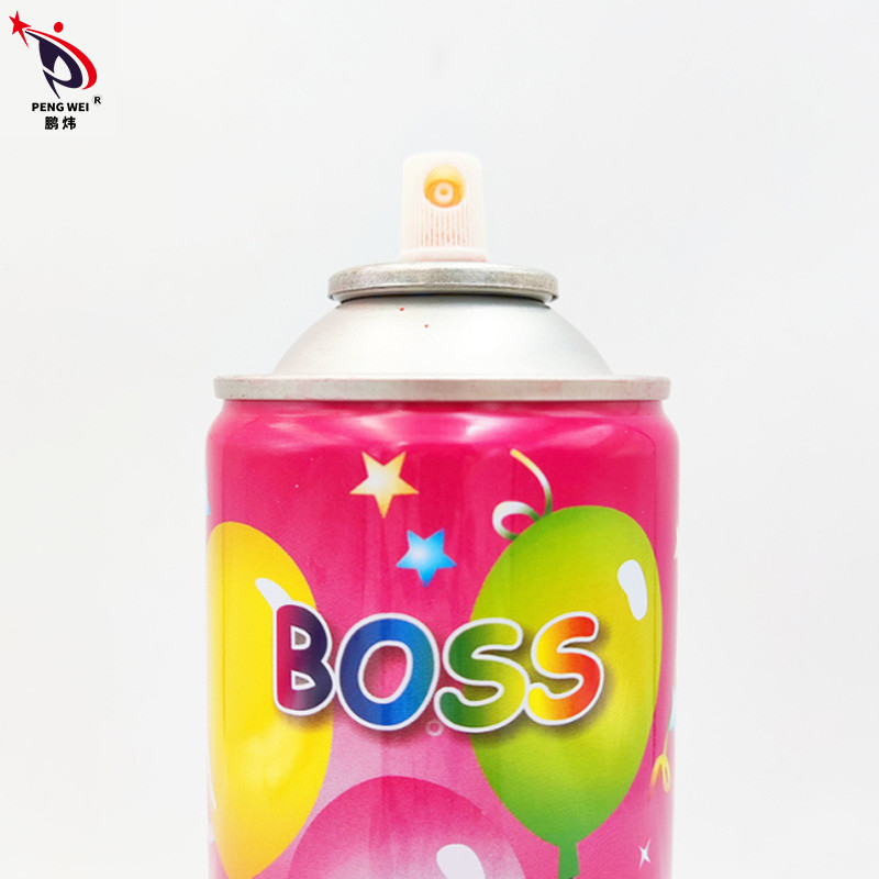 สเปรย์หิมะปลอมคริสต์มาสหลากสี Multipurpose Smudgeproof Boss Snow Spray