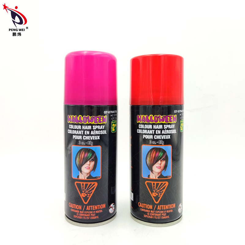 MSDS Odorless Wash Out Hair Color Spray สเปรย์ย้อมผม Multiscene Instant