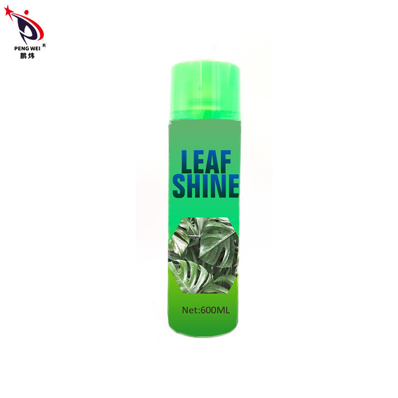 Multiscene Tinplate Leaf Shine Spray ขวดสีเขียวเป็นมิตรกับสิ่งแวดล้อม