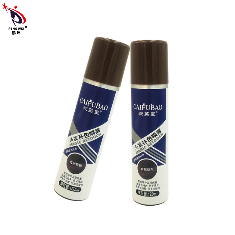 สเปรย์ฉีดผมรากผมสีน้ำตาลธรรมชาติ Custom Hair Tonic Spray ISO22716