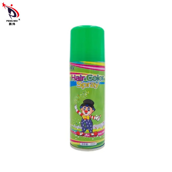 Caifubao สเปรย์สีผมชั่วคราว Dye Purple Can แต่งหน้าฮาโลวีน 150ml