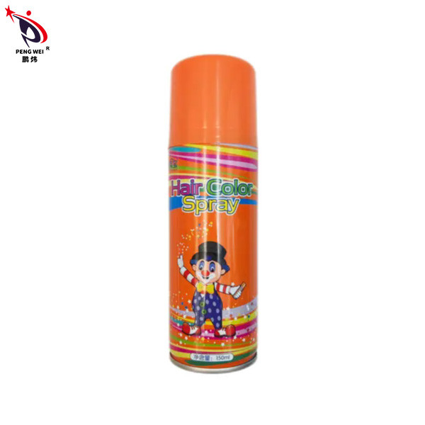 Caifubao สเปรย์สีผมชั่วคราว Dye Purple Can แต่งหน้าฮาโลวีน 150ml