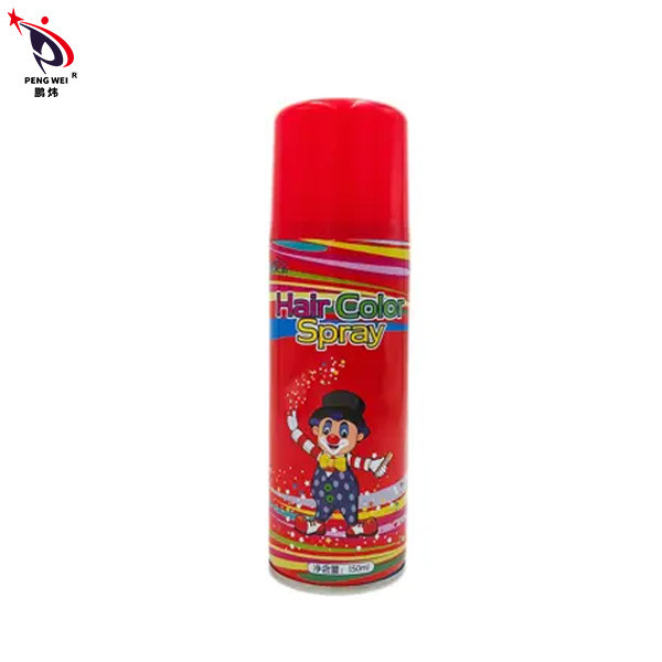 Caifubao สเปรย์สีผมชั่วคราว Dye Purple Can แต่งหน้าฮาโลวีน 150ml