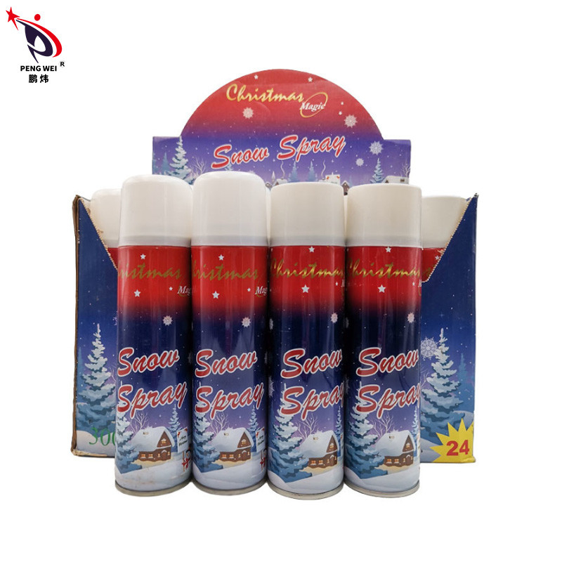 Christmas Party tin สเปรย์หิมะประดิษฐ์โฟมสี Snow Spray 250ml