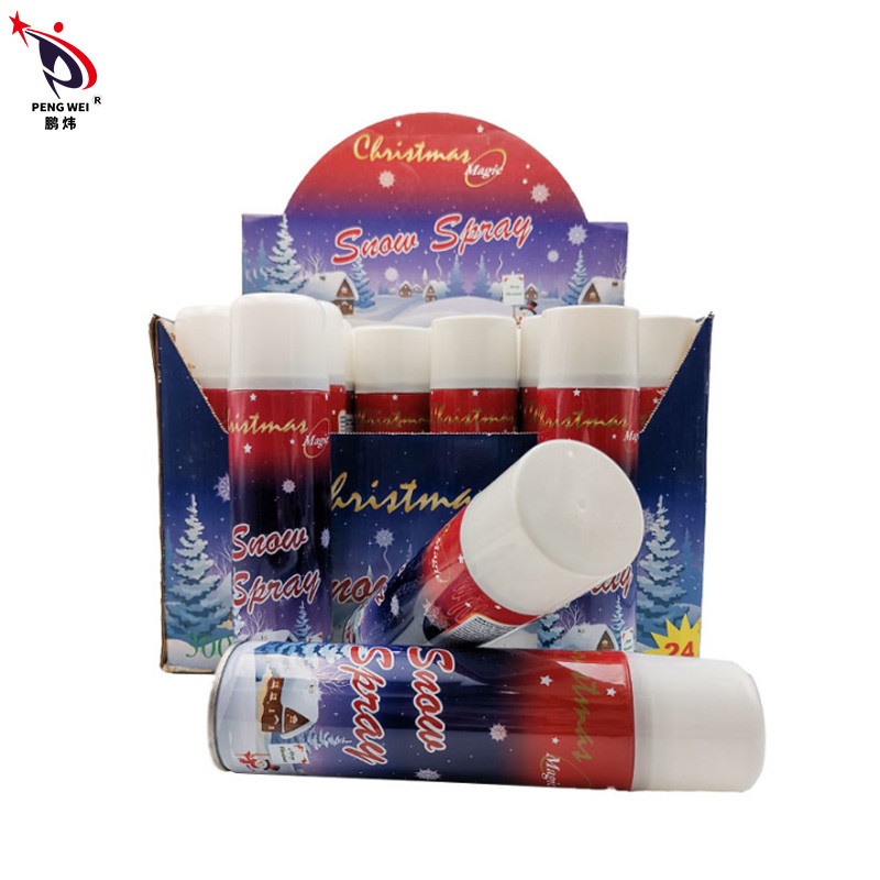 Christmas Party tin สเปรย์หิมะประดิษฐ์โฟมสี Snow Spray 250ml