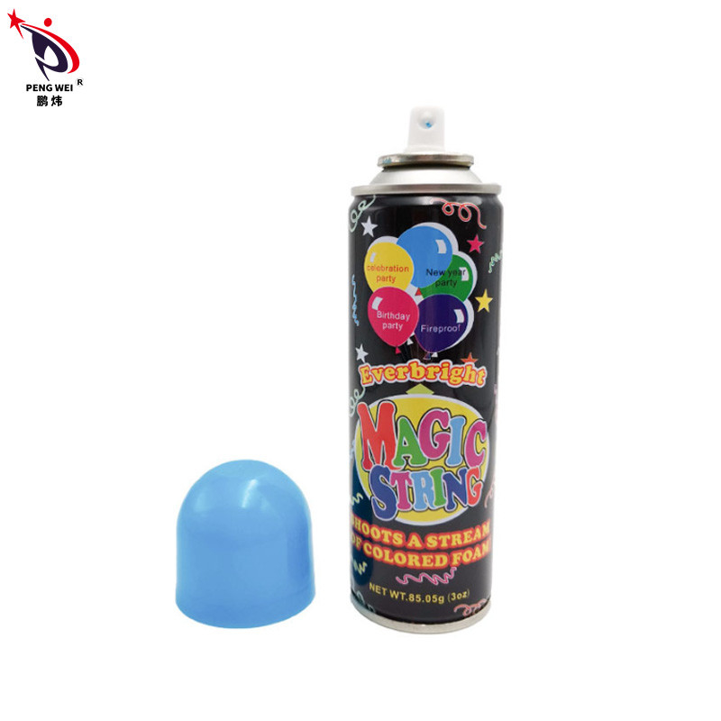 MSDS CE Eco Friendly Party String Spray หิมะสำหรับงานเลี้ยงวันเกิด 52 * 160mm