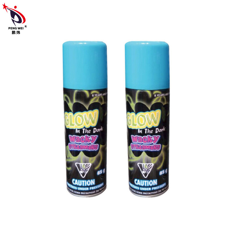เรืองแสงในที่มืด Streamers Streamers Spray Streamers ตกแต่งเทศกาลปาร์ตี้