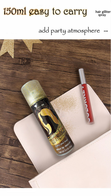 Good Fragrance Halloween Glitter Hair Spray 150ml สเปรย์เปลี่ยนสีผมย้อมชายน์