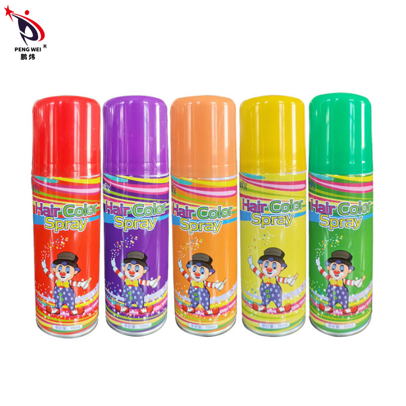 สเปรย์ย้อมสีผมแบบล้างออกได้ 125มล. Non Toxic