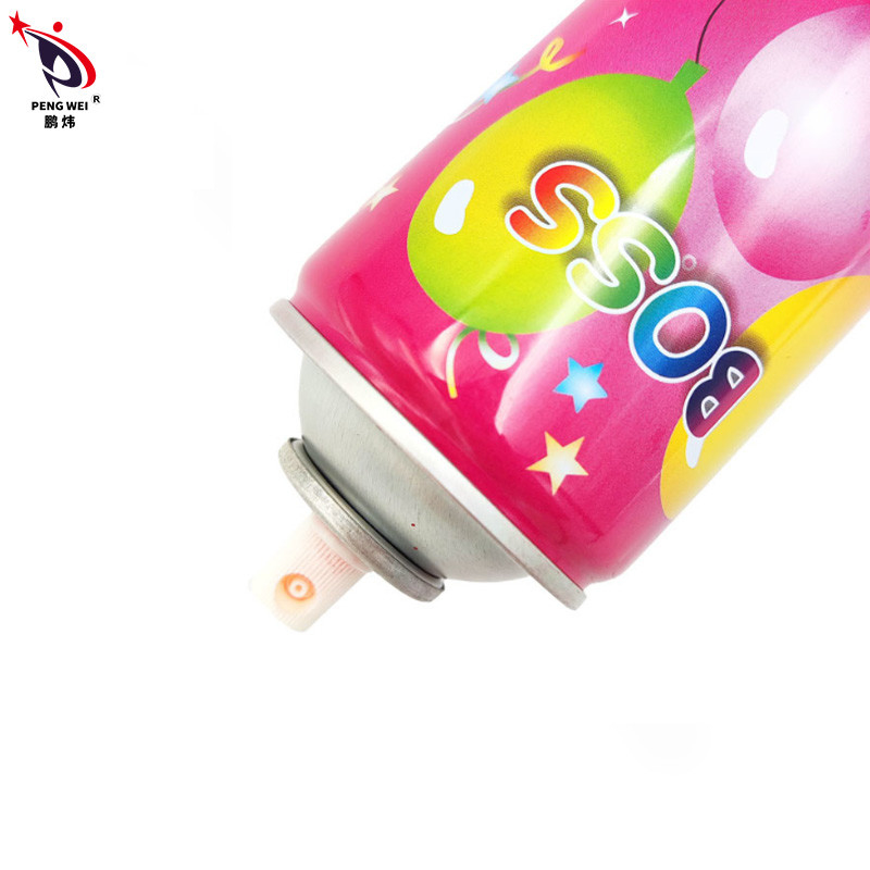 550ml Boss Colour Snow Spray เป็นมิตรกับสิ่งแวดล้อมของตกแต่งงานแต่งงาน Carnival Party Foam Snow Spray