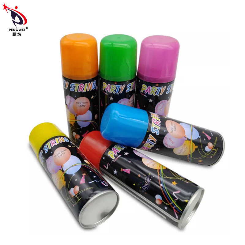 ปาร์ตี้กลับไปที่โรงเรียนจบการศึกษาอีสเตอร์ Silly Crazy Ribbon Spray Crazy Bulk Silly String Spray