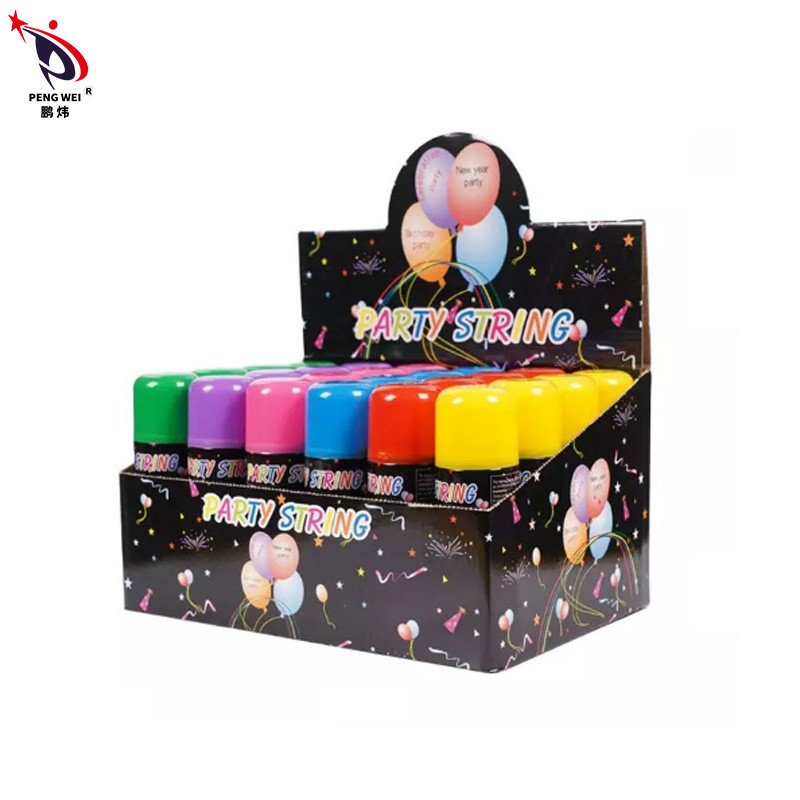 ปาร์ตี้กลับไปที่โรงเรียนจบการศึกษาอีสเตอร์ Silly Crazy Ribbon Spray Crazy Bulk Silly String Spray