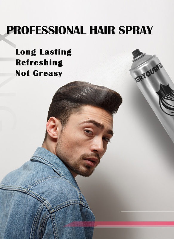 สเปรย์ฉีดผม Strong Hold ราคาโรงงานฉลากส่วนตัว Natural Nutrition Customized Service Hair Spray