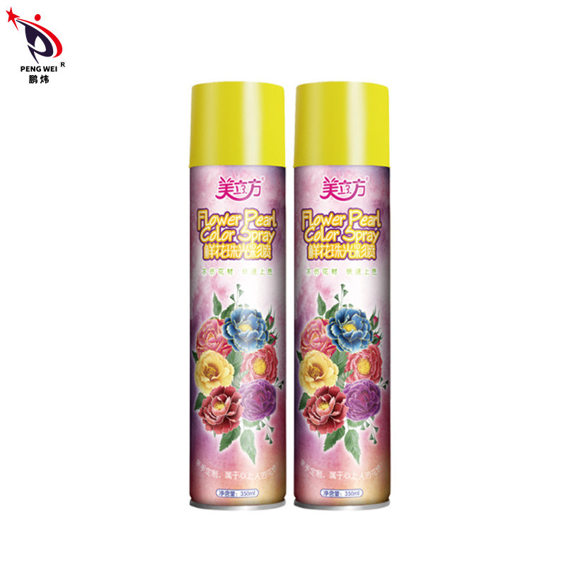 Colour Florist Rose Gold Flower Paint Spray 350ml For Flower Gift Packaging