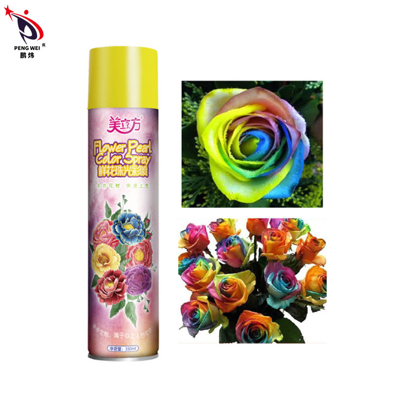 Colour Florist Rose Gold Flower Paint Spray 350ml For Flower Gift Packaging