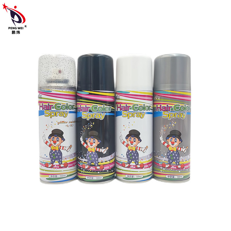 สเปรย์สีผมที่สามารถล้างได้อย่างยาวนาน พร้อมสารสกัดอัลโคฮอล์ที่มีกลิ่นหอมตามต้องการ