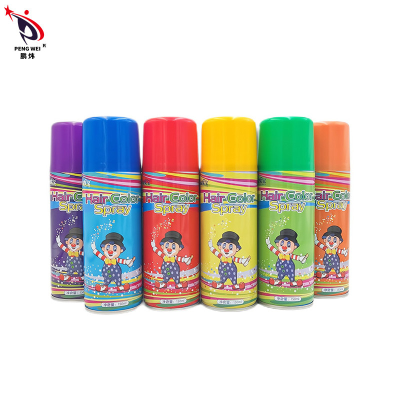 สเปรย์สีผมที่สามารถล้างได้อย่างยาวนาน พร้อมสารสกัดอัลโคฮอล์ที่มีกลิ่นหอมตามต้องการ