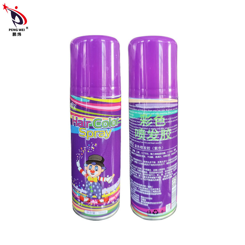 สเปรย์สีผมที่สามารถล้างได้อย่างยาวนาน พร้อมสารสกัดอัลโคฮอล์ที่มีกลิ่นหอมตามต้องการ