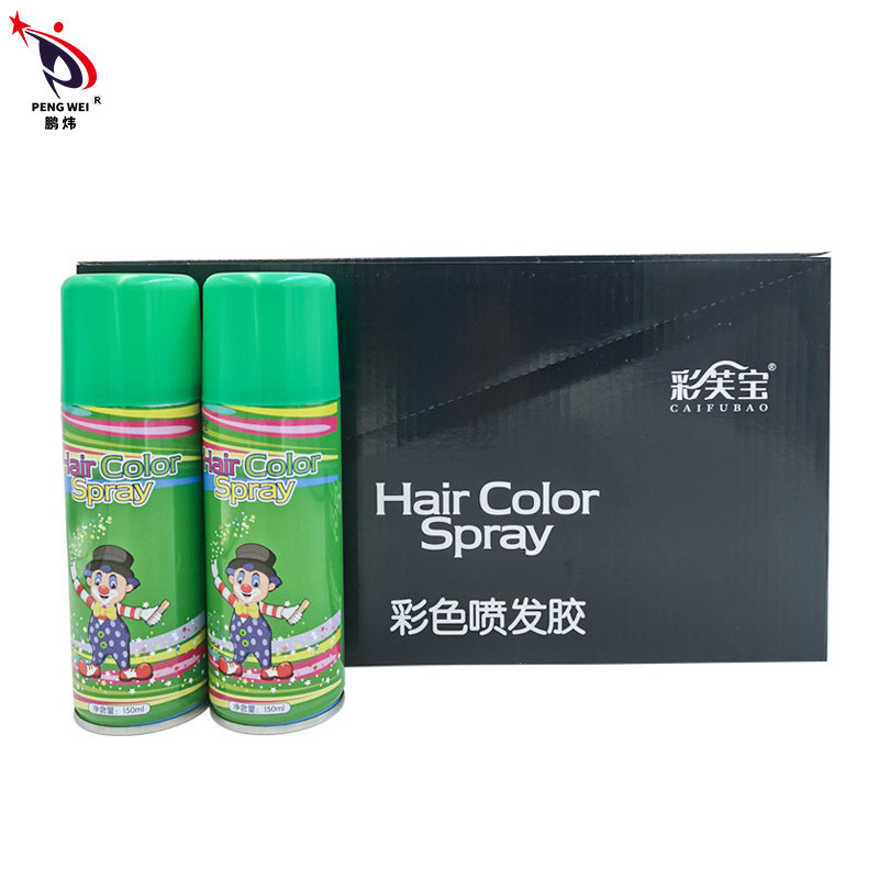 สเปรย์สีผมแบบครบครันแบบบ้าน ไม่มีอะโมเนียม สเปรย์สีผม