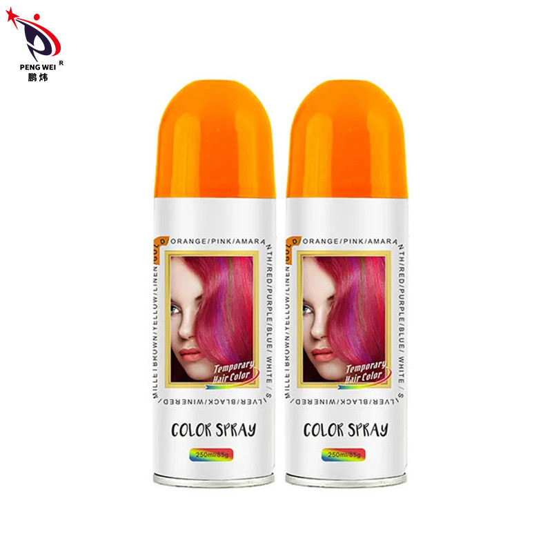 250 มิลลิลิตร สีผมชั่วคราว สเปรย์ความงาม สร้างสไตล์ทันที