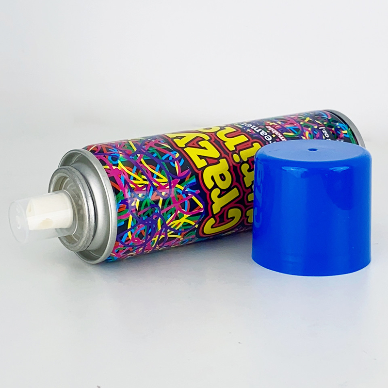 สเปรย์ปาร์ตี้สตรีมเมอร์คละสี Unisex Crazy String Spray For Fun And Entertainment