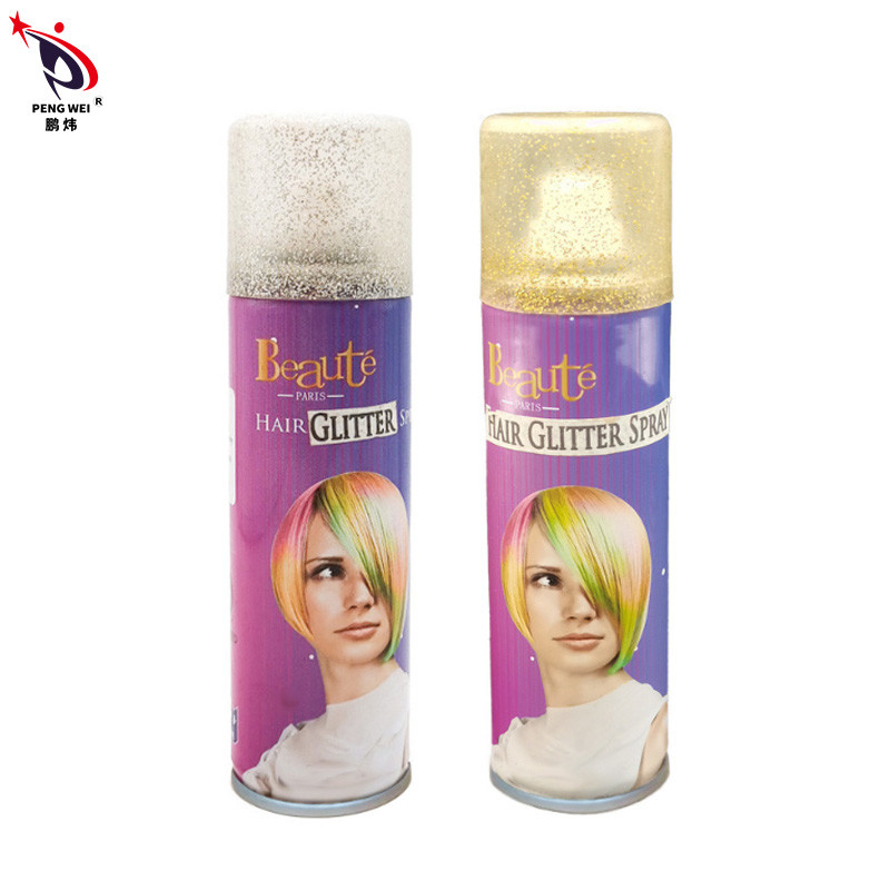 สี 150 มิลลิลิตร สเปรย์กระจ่างผมที่มีแสงถือทรงผม MSDS
