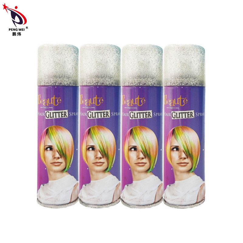 สี 150 มิลลิลิตร สเปรย์กระจ่างผมที่มีแสงถือทรงผม MSDS