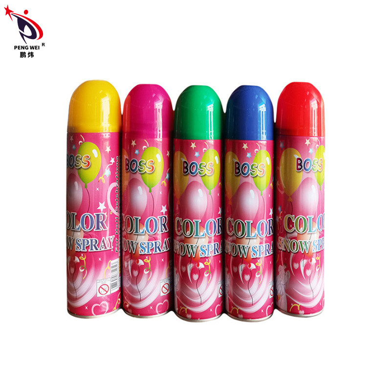 ขายปลีก สีสันซิมูเลนซ์พาร์ตี้ สปริงหิมะ 52*185 มิลลิเมตร สําหรับงานฉลองสนุก